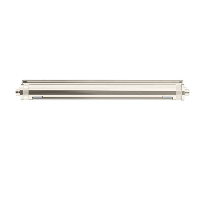 Kichler Kenton 24in 2-Light Picture Light | Industrial Polished Nickel Metal | Gallery & Hallway Accent | 24 x 3 in | Model 52815PN