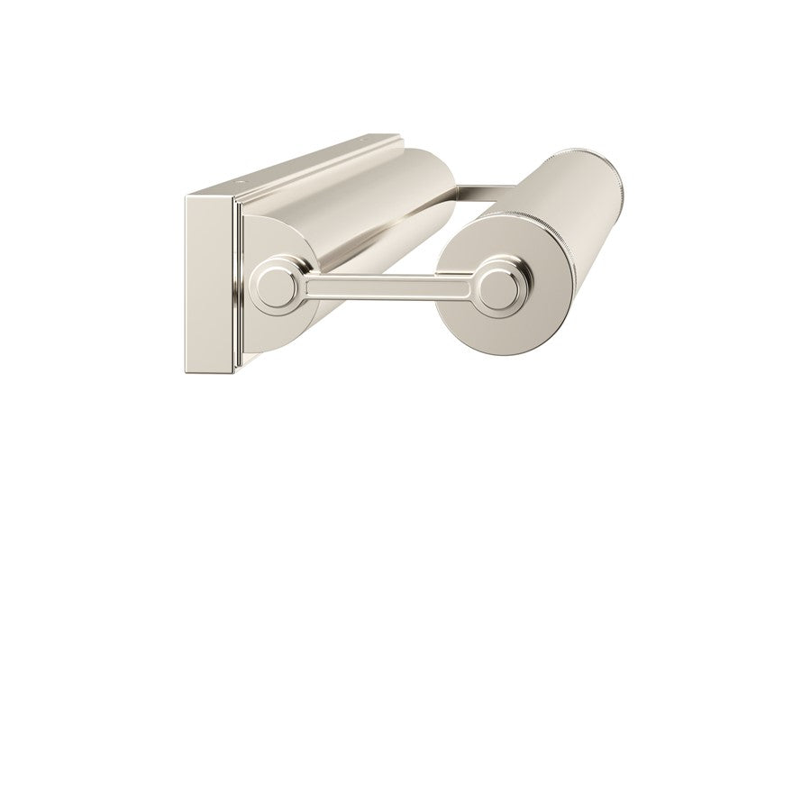 Kichler Kenton 24in 2-Light Picture Light | Industrial Polished Nickel Metal | Gallery & Hallway Accent | 24 x 3 in | Model 52815PN