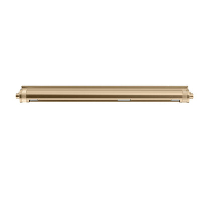 Kichler Kenton 30in 3-Light Picture Light | Industrial Champagne Bronze and Metal Shade | Gallery & Library Accent | 30 x 2.75 x 6 in | Model 52816CPZ