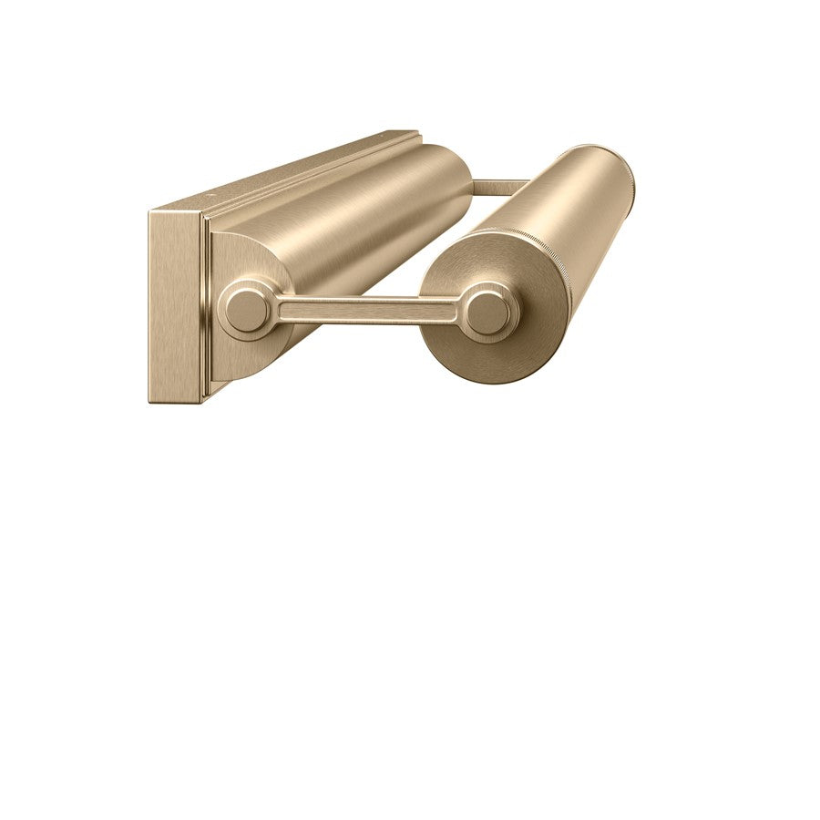 Kichler Kenton 30in 3-Light Picture Light | Industrial Champagne Bronze and Metal Shade | Gallery & Library Accent | 30 x 2.75 x 6 in | Model 52816CPZ