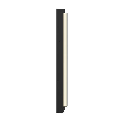 Kichler Arik 26.5in 1-Light LED Wall Light | Modern Black Aluminum | Entryway & Patio | 5.5 x 26.5 x 2.75 in | Model 59170BKLED