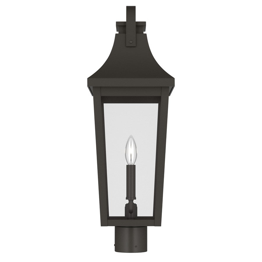 Kichler Cleary 25.25in 2-Light Outdoor Post Light | Traditional Olde Bronze and Clear Glass | Entryway & Pathway | Model 59197OZ