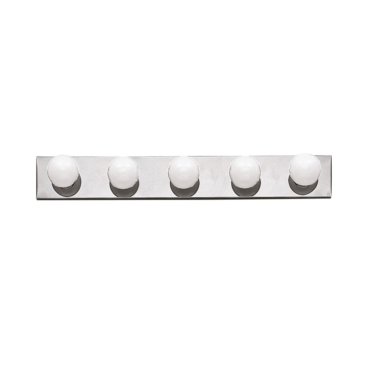 Kichler Linear Bath 30in 5-Light Vanity Light | Chrome Steel | Bathroom Vanity | 30 x 4.5 in | Model 625CH
