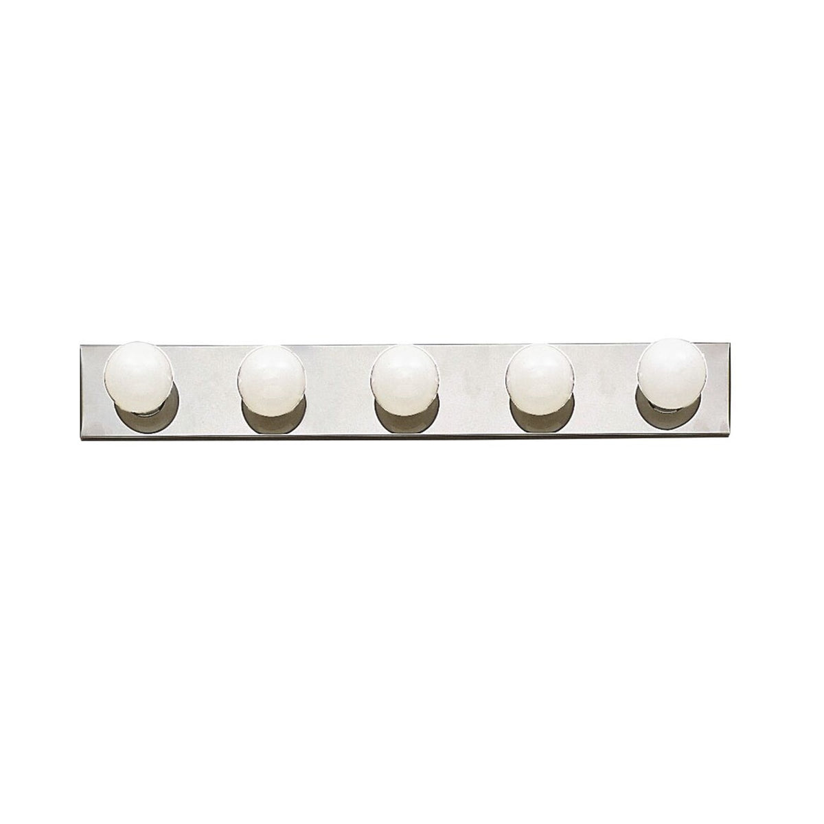 Kichler Linear Bath 30in 5-Light Vanity Light | Chrome Steel | Bathroom Vanity | 30 x 4.5 in | Model 625CH