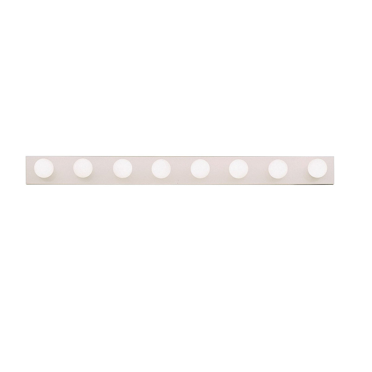 Kichler Linear Bath 48in 8-Light Vanity Light | Chrome Steel | Bathroom Vanity | 48 x 4.5 in | Model 628CH