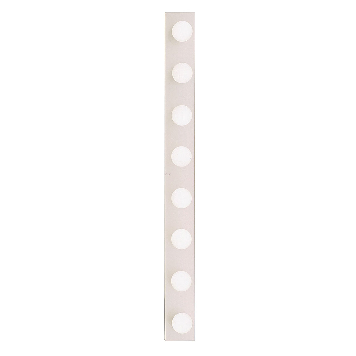 Kichler Linear Bath 48in 8-Light Vanity Light | Chrome Steel | Bathroom Vanity | 48 x 4.5 in | Model 628CH