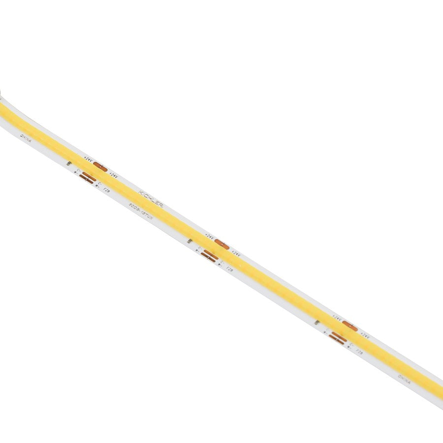 Kichler 6T Series 192in COB Tunable Tape Light High | White Plastic LED Strip | Kitchen & Living Room Accent | 250 lm | Model 6COB116HTUNWH