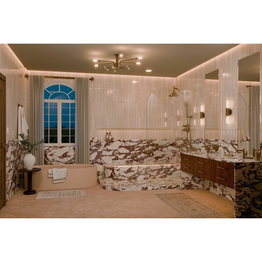 Kichler 6T Series 192in COB Wet Tape Light Standard 2700K | White Plastic LED Strip | Outdoor & Wet Location Accent | 130 lm | Model 6COB316S27WH