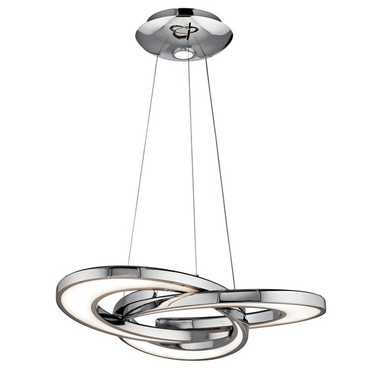 Kichler Destiny 3 Light 28" Chandelier, Chrome - 83619