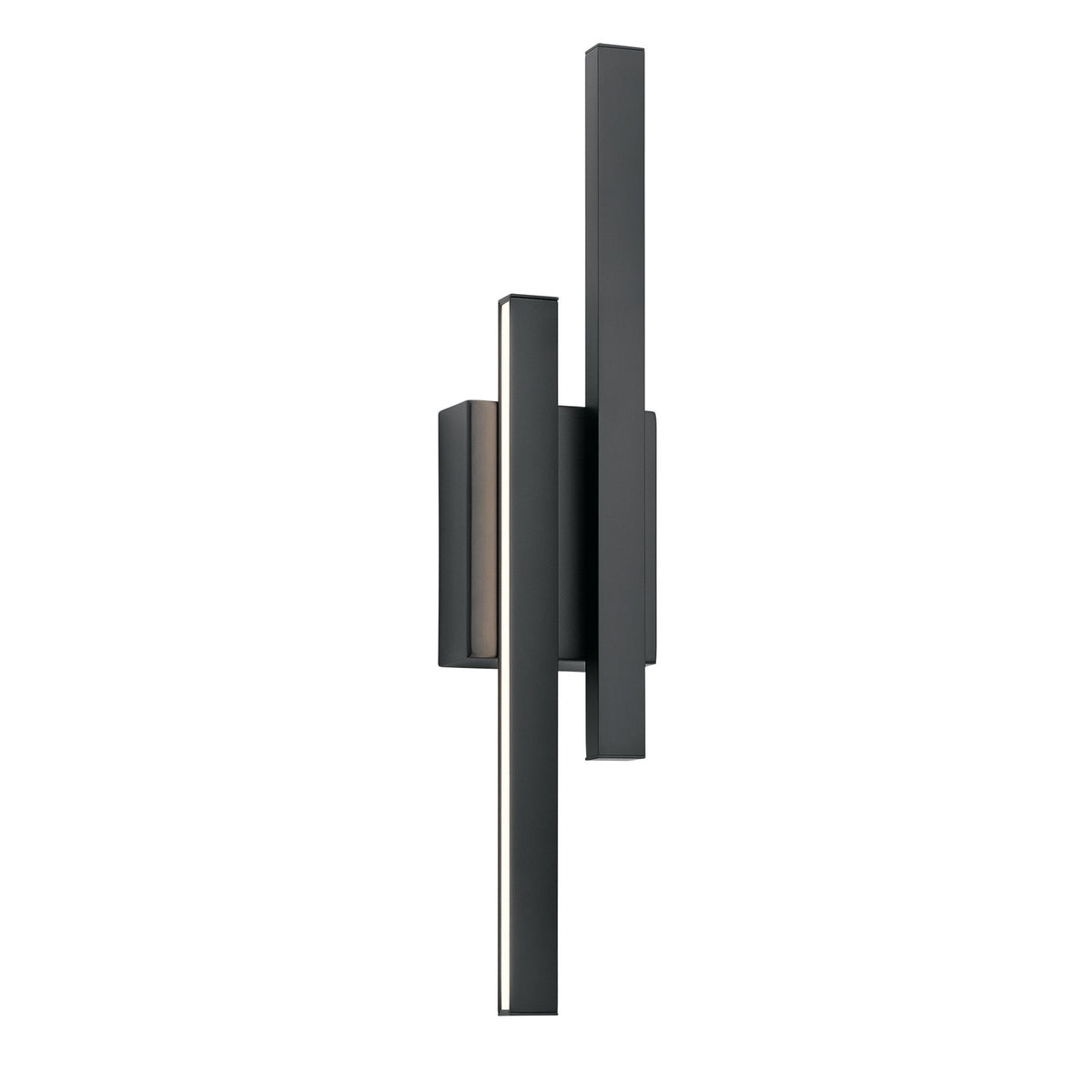 Kichler Idril 2 Light Wall Sconce, LED, Matte Black