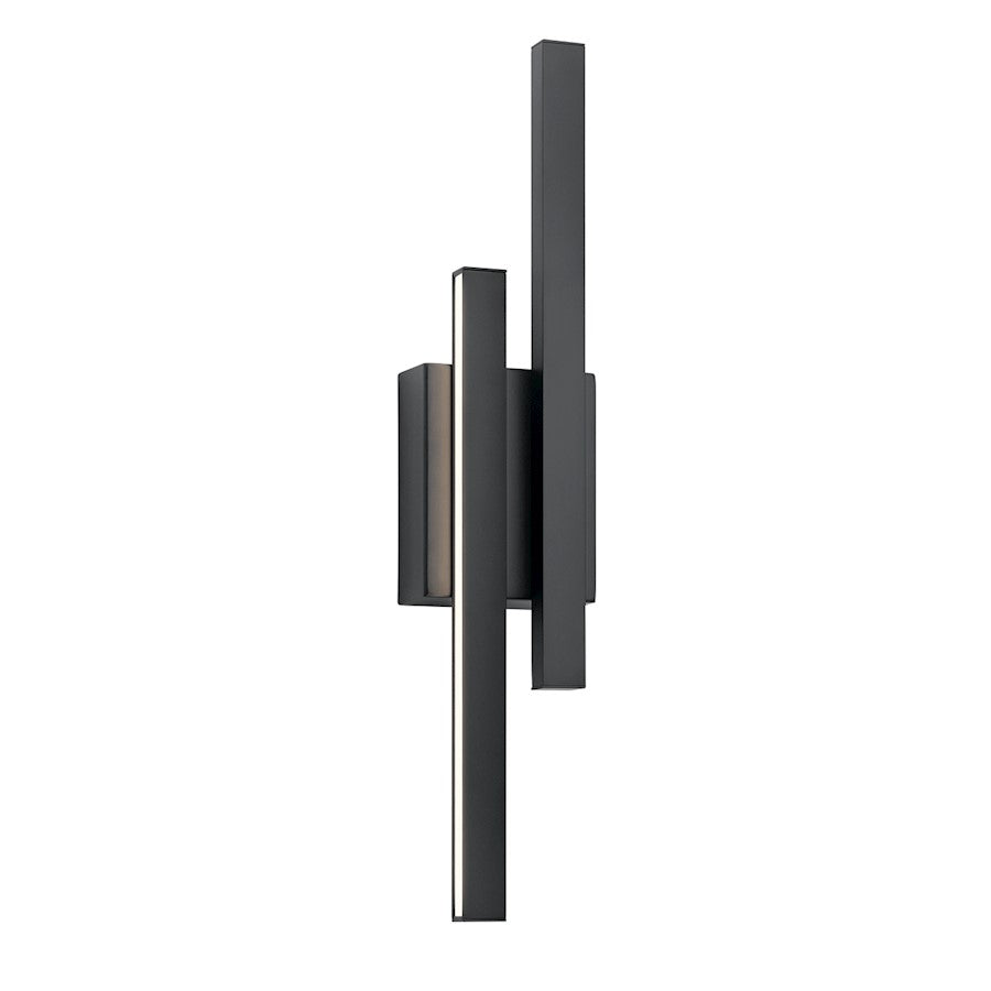 Kichler Idril 2 Light Wall Sconce, LED, Matte Black