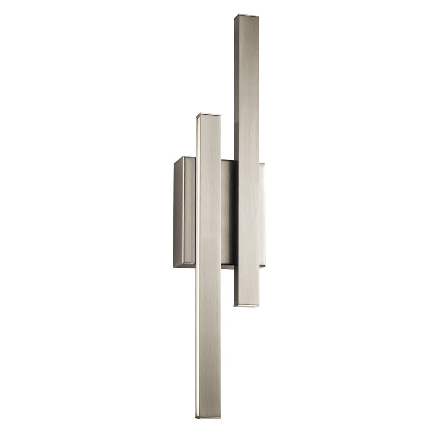 Kichler Idril 2 Light LED Wall Sconce, Brushed Nickel - 83703