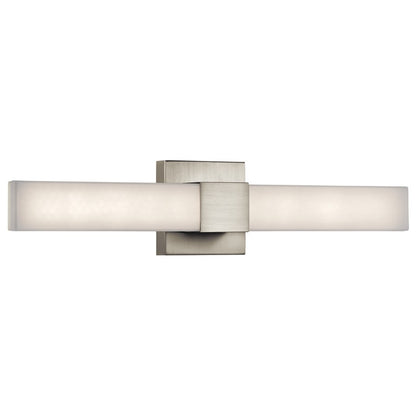 Kichler Neltev 1 Light 24" Linear Bath Light, Satin Nickel