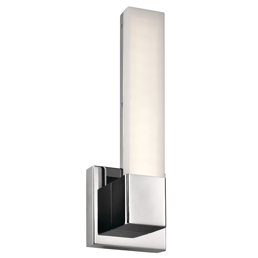 Kichler Neltev 2 Light 15" LED Wall Sconce, Chrome - 83792