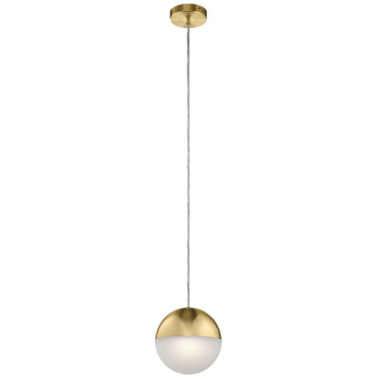 Kichler Moonlit LED Pendant, Champagne Gold