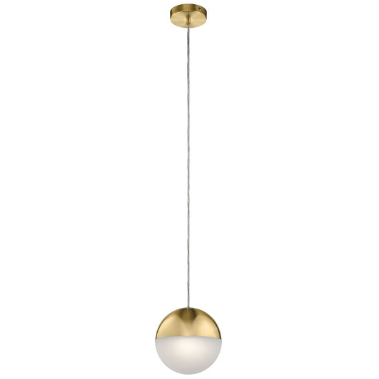 Kichler Moonlit LED Pendant, Champagne Gold