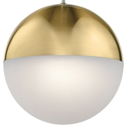 Kichler Moonlit LED Pendant, Champagne Gold