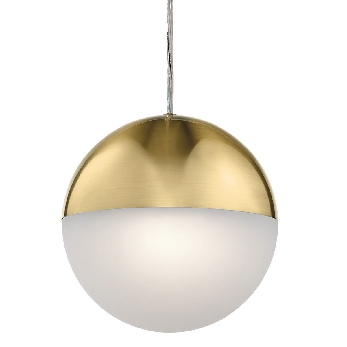 Kichler Moonlit LED Pendant, Champagne Gold