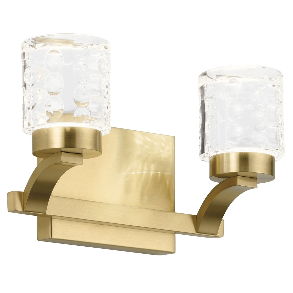 Kichler 2 Light Bath LED, Champagne Gold