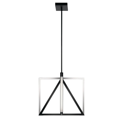 Kichler Axis 5 Light 20" LED Pendant, Matte Black