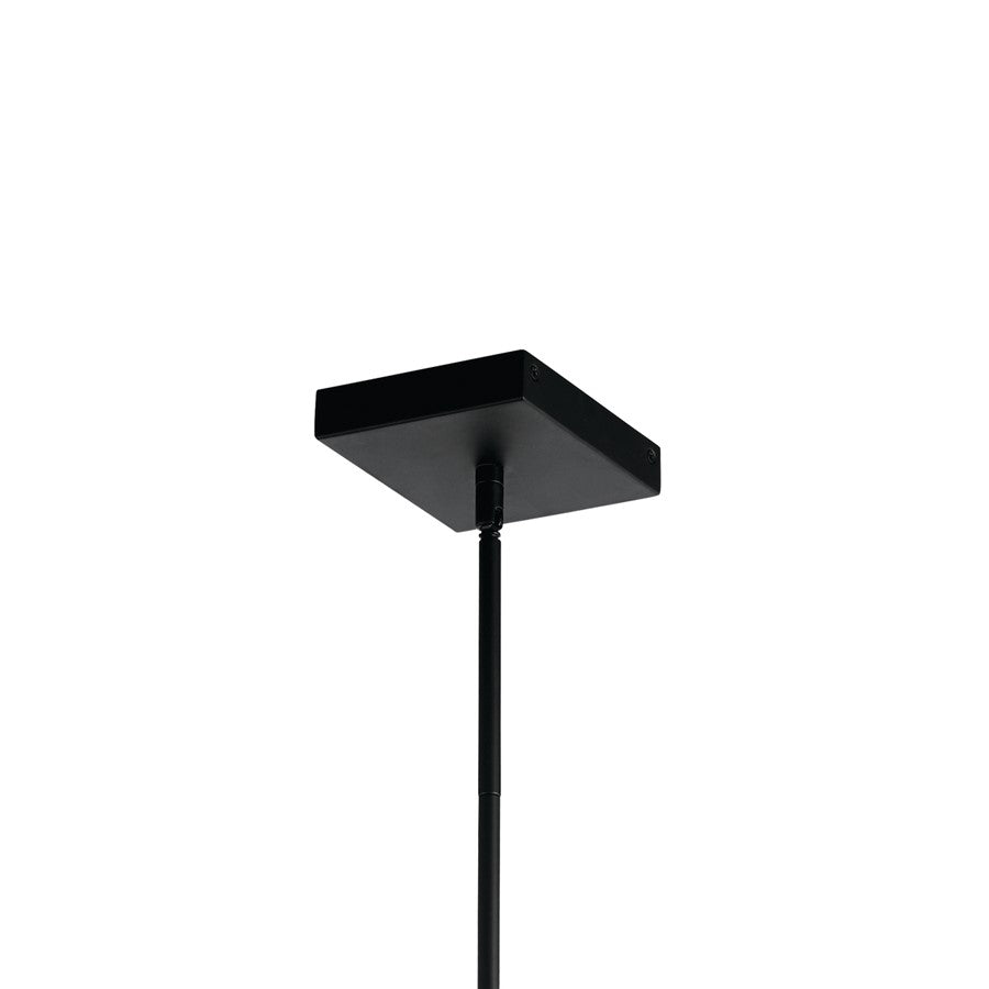 Kichler Axis 5 Light LED Pendant, Matte Black