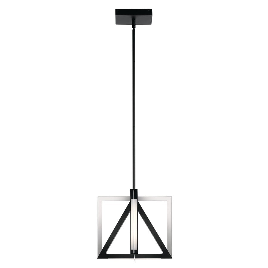 Kichler Axis 5 Light LED Pendant, Matte Black
