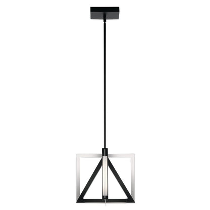 Kichler Axis 5 Light LED Pendant, Matte Black