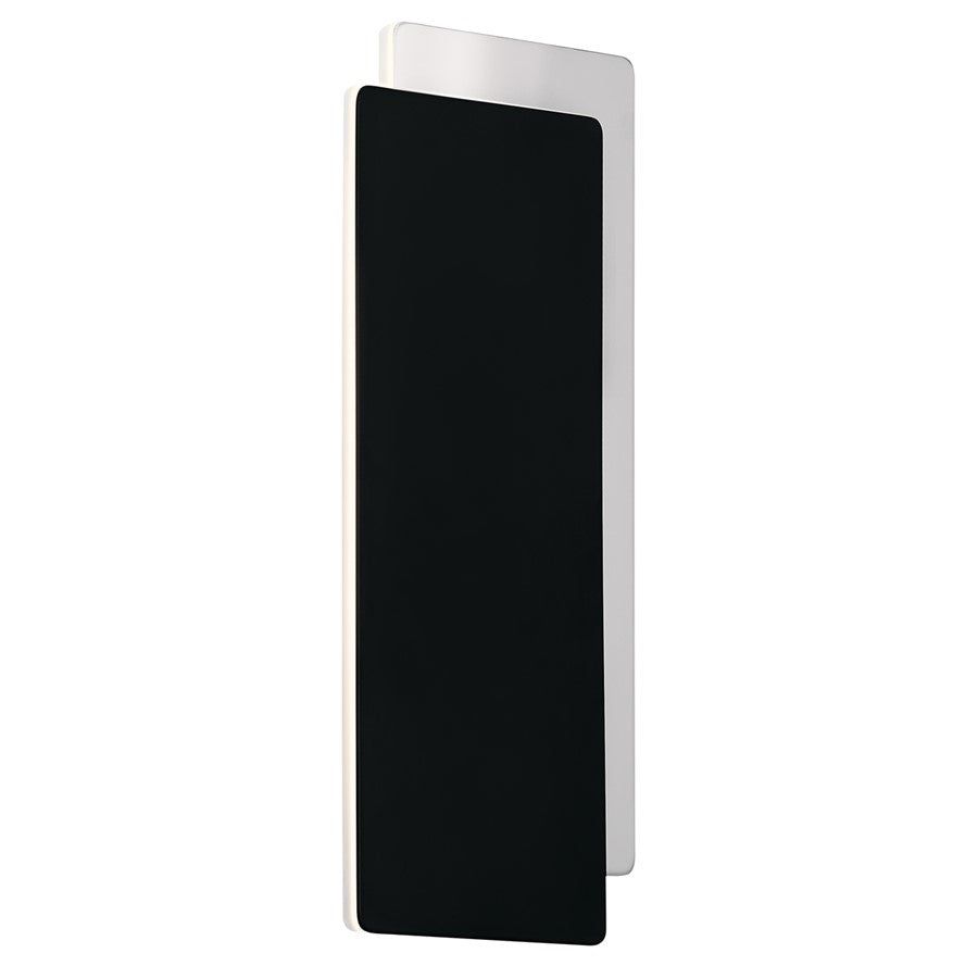 Kichler Slade 1 Light 14" LED Wall Sconce, Matte Black - 84085