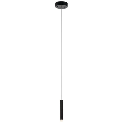 Kichler Soho 1 Light LED Mini Pendant, Black - 84109