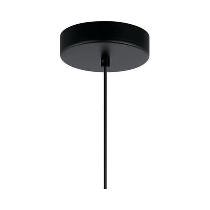 Kichler Kordan 2 Light 11" Mini Pendant, Matte Black