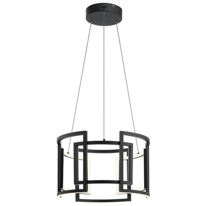 Kichler Melko 9 Light 24" Pendant, Black