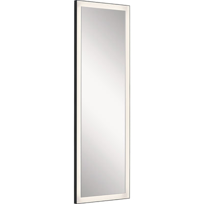 Kichler Ryame 20" Lighted Mirror, Matte Black/Mirror - 84173