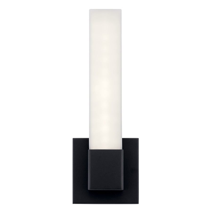 Kichler Neltev 2 Light 15" LED Wall Sconce, Matte Black
