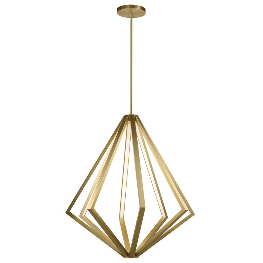 Kichler Everest 8 Light Chandelier 1 Tier Large, Champagne Gold - 84200