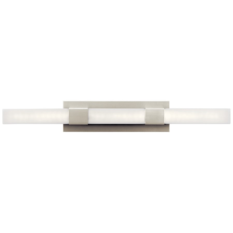 Kichler Neltev 1 Light 36" Linear Bath Light, Satin Nickel