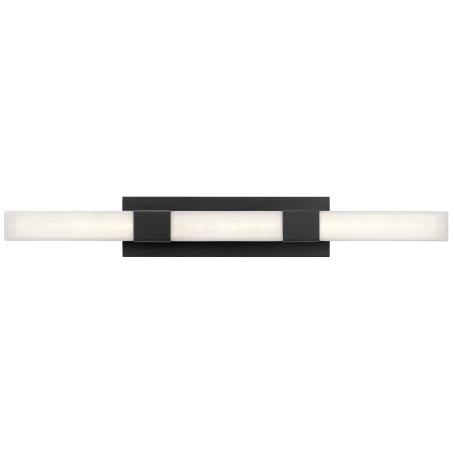 Kichler Neltev 1 Light 36" Linear Bath Light, Matte Black