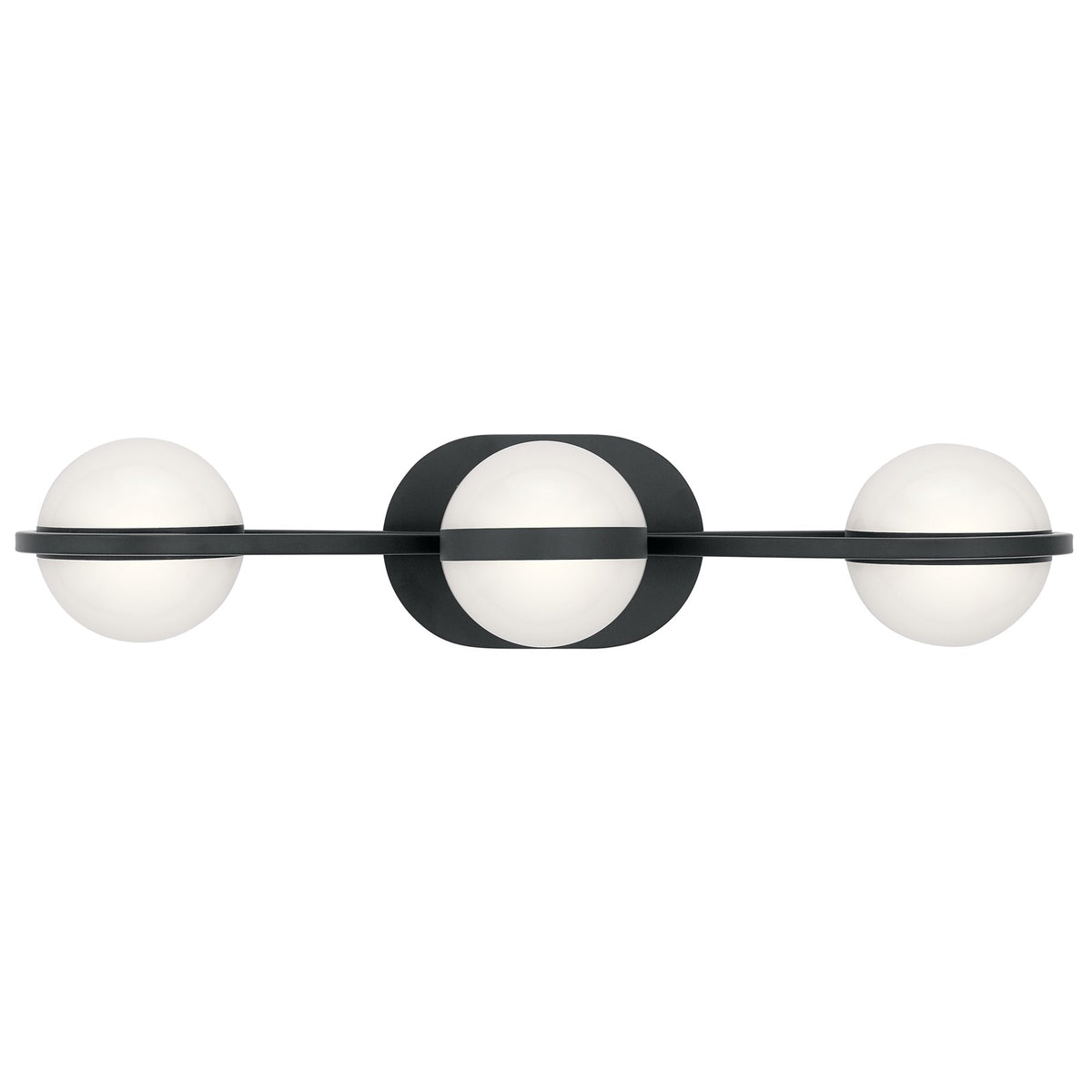 Kichler Brettin 3 Light Bath, LED, Matte Black