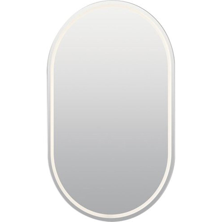 Kichler Menillo 32" LED Vanity Mirror, White/Etched - 86008