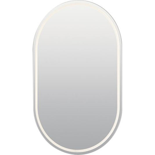 Kichler Menillo 32" LED Vanity Mirror, White/Etched - 86008