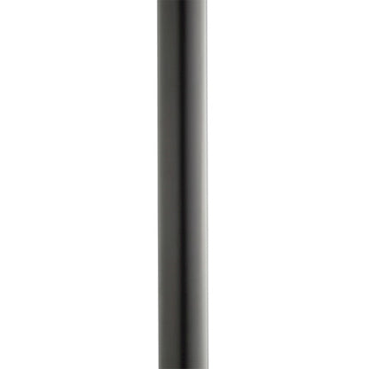Kichler 3"x84" Direct Burial Ladder Rest Outdoor Post, Black