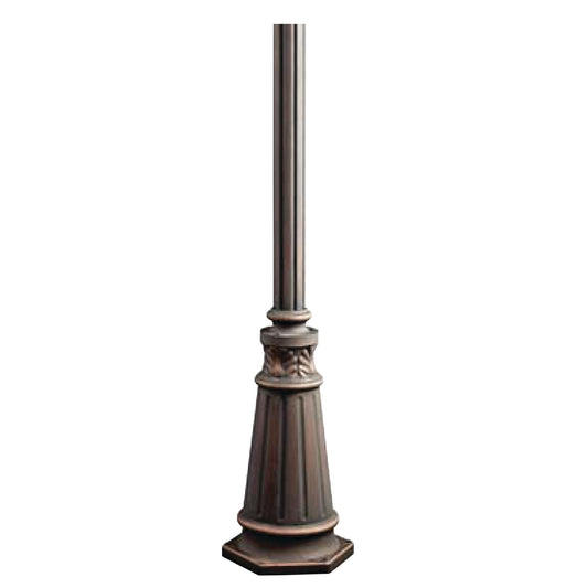 Kichler 12.75"x72" Cast Aluminum Outdoor Post, Olde Bronze