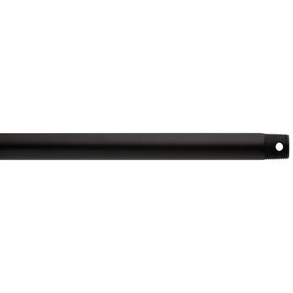Kichler Accessory 12in Single Threaded Ceiling Fan Downrod | Satin Natural Bronze Steel | Ceiling Fan Accessory | 12 in L | Model C2603-SNB
