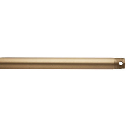 Kichler Accessory 60in Single Threaded Ceiling Fan Downrod | Champagne Bronze Steel | High Ceilings & Vaulted Rooms | 60 in L | Model C2608-CPZ