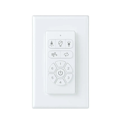 Kichler DC Full Function Handheld Remote Control | Plastic Remote | Living Room & Bedroom Fan Control | 4.5 x 2.8 x 0.7 in | Model C2670