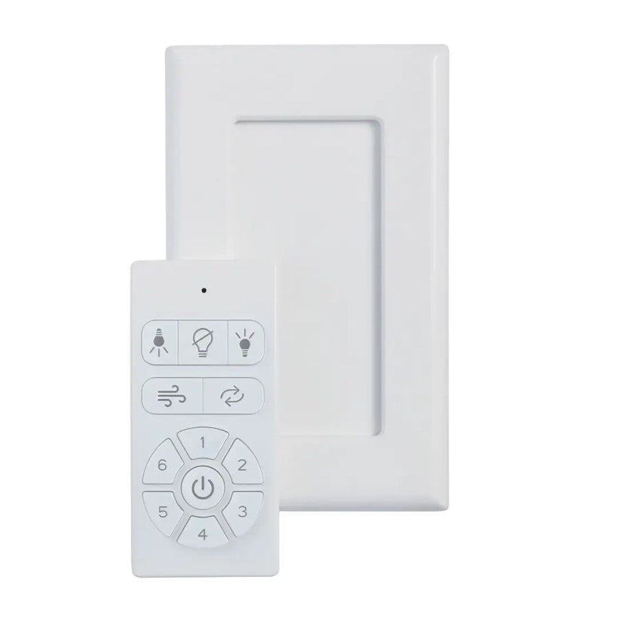 Kichler DC Full Function Handheld Remote Control | Plastic Remote | Living Room & Bedroom Fan Control | 4.5 x 2.8 x 0.7 in | Model C2670