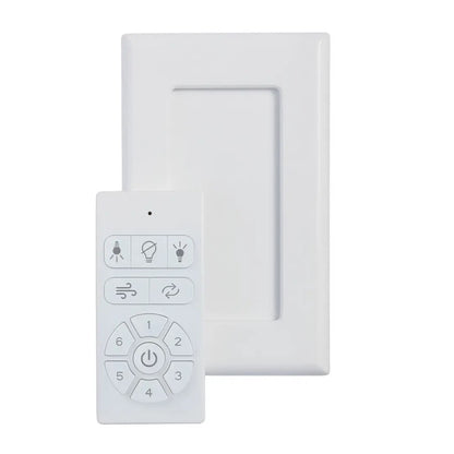 Kichler DC Full Function Handheld Remote Control | Plastic Remote | Living Room & Bedroom Fan Control | 4.5 x 2.8 x 0.7 in | Model C2670