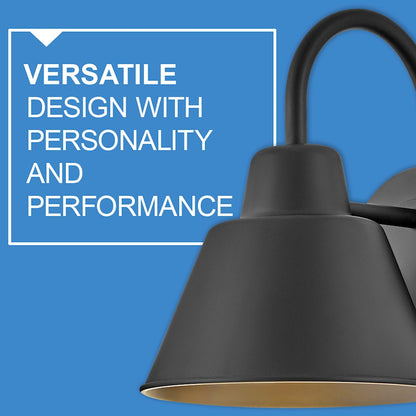 1 Light Small Gooseneck Barn Light