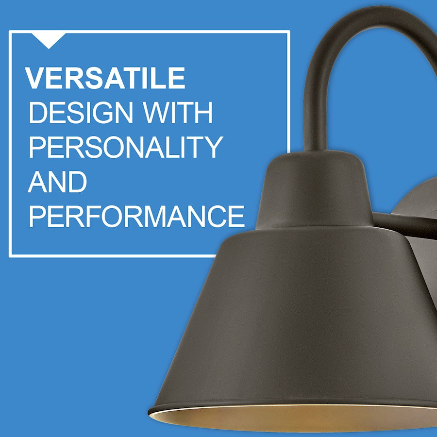 1 Light Small Gooseneck Barn Light