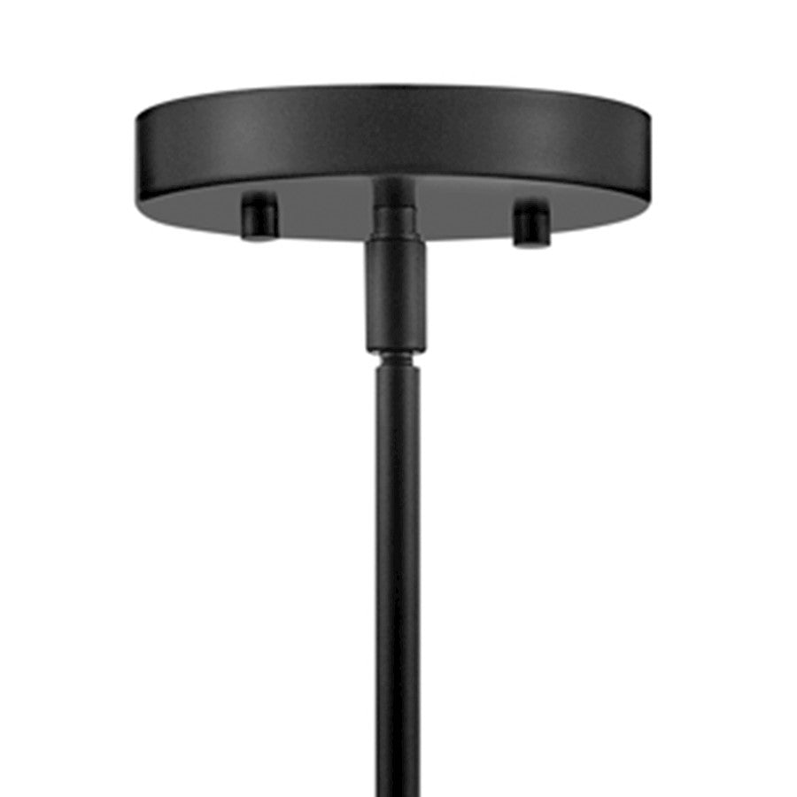 1 Light Extra Small Pendant, Black
