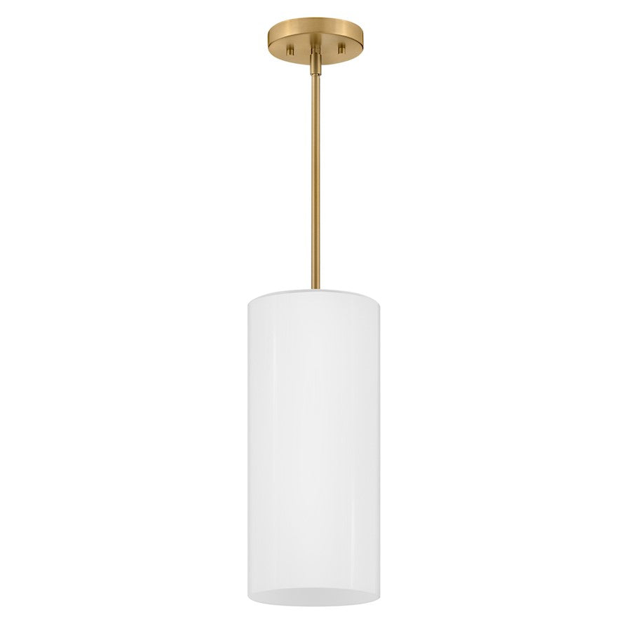 1 Light Extra Small Pendant, Lacquered Brass